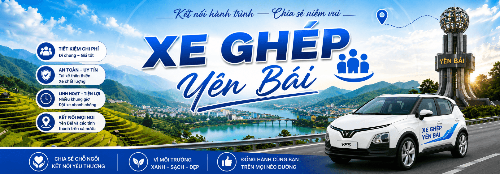 Xe ghép An Lương đi Hà Nội — Xe Ghép Yên Bái